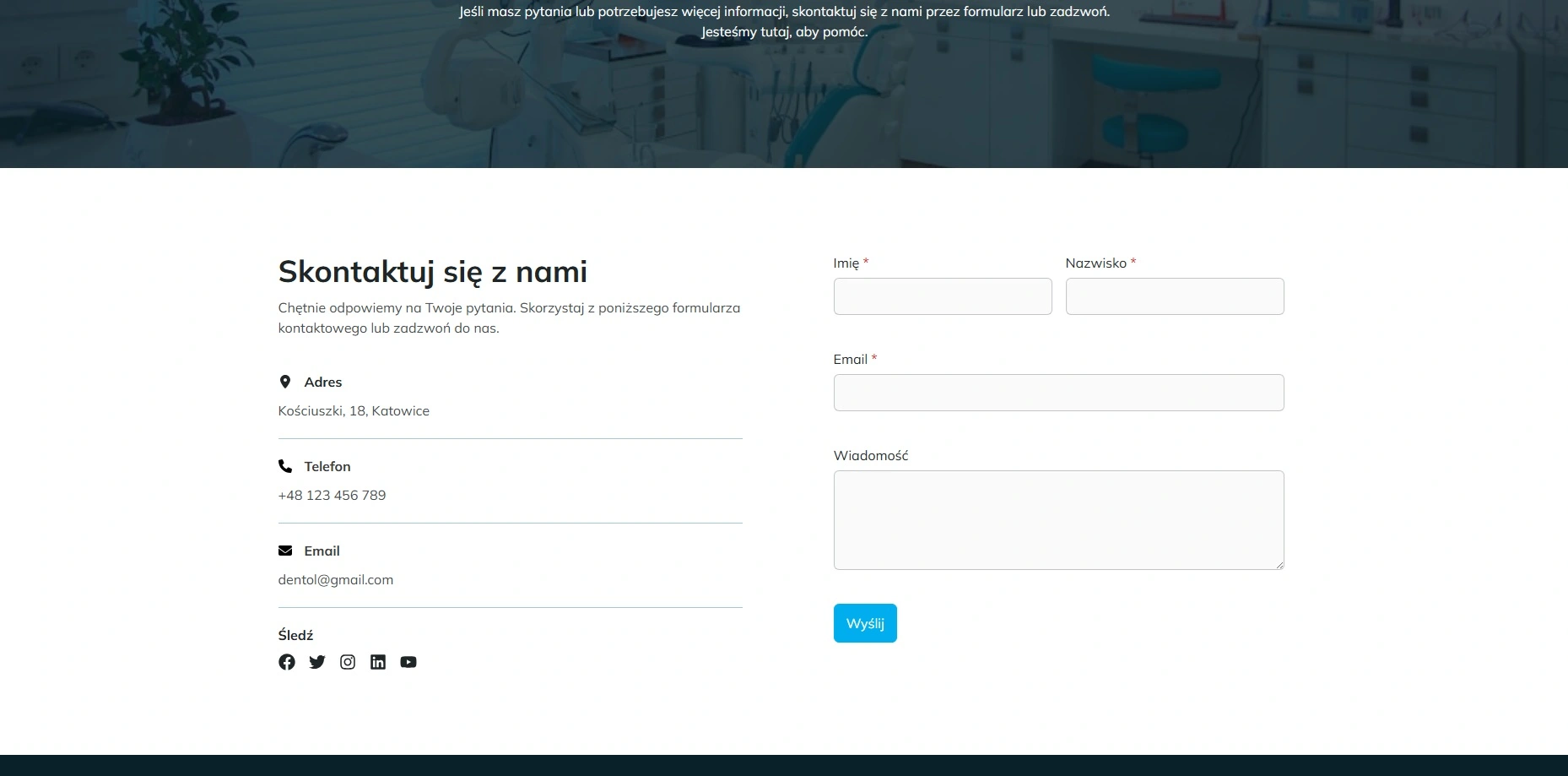 Trzecie zdjecie podgladowe strony typu biznesowa